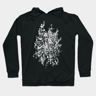 Abstract doodle art Hoodie